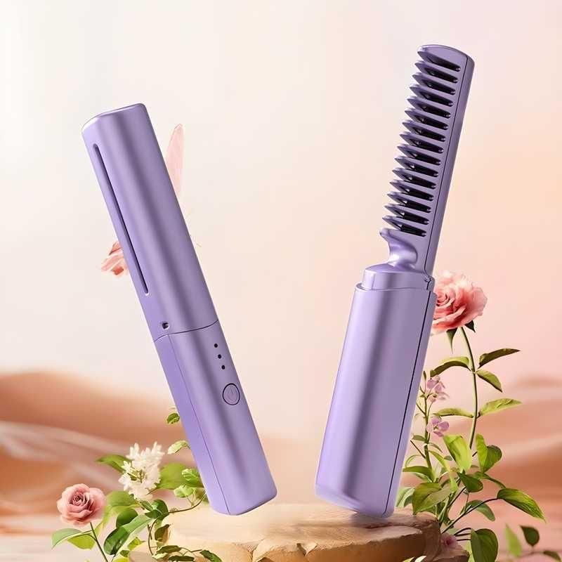 Vivera Portable Rechargeable hair Straightener Hot Comb