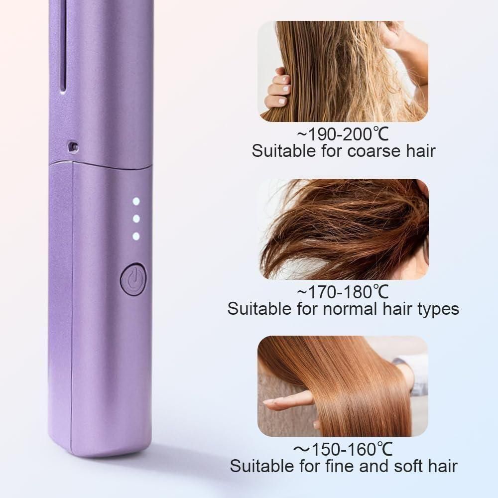 Vivera Portable Rechargeable hair Straightener Hot Comb